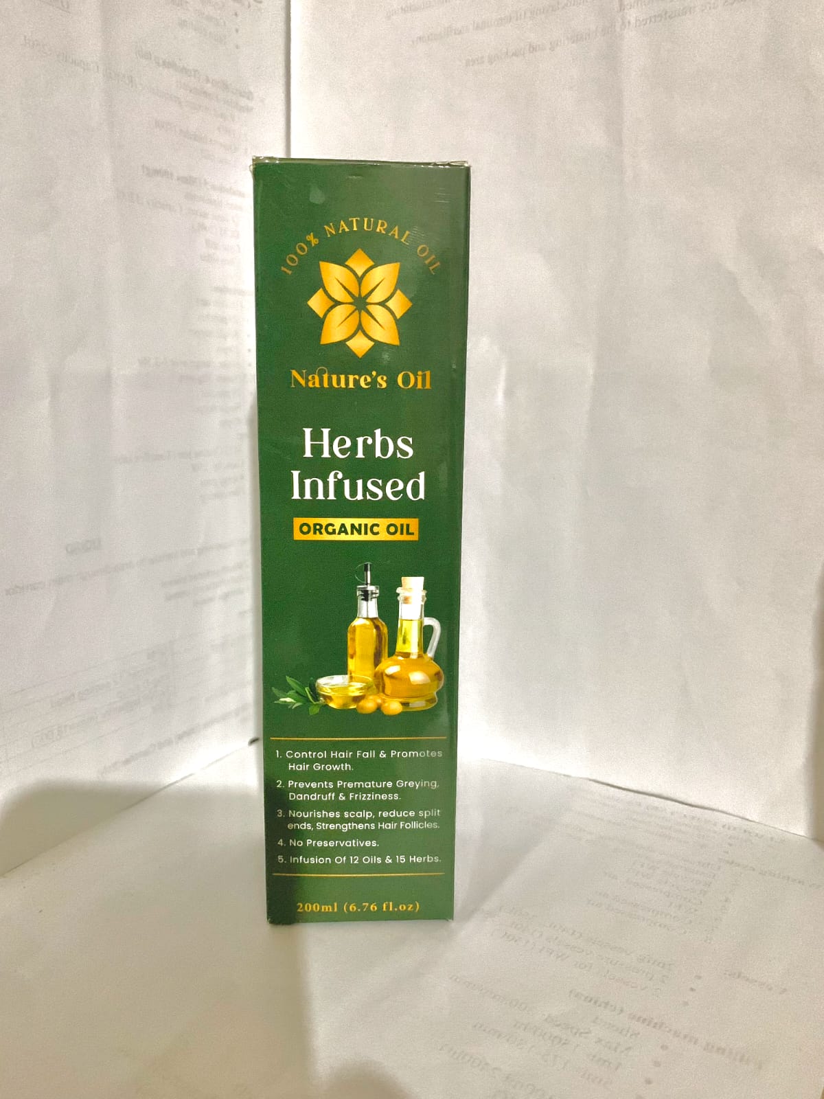 Nature's Oil (Herbs Infused)